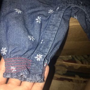 A one piece body suit